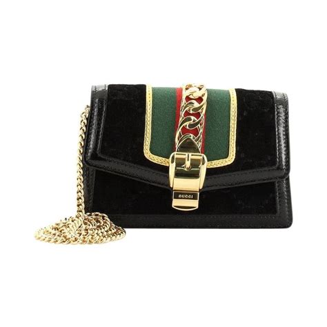 super mini sylvie chain wallet gucci|GG Emblem super mini shoulder bag .